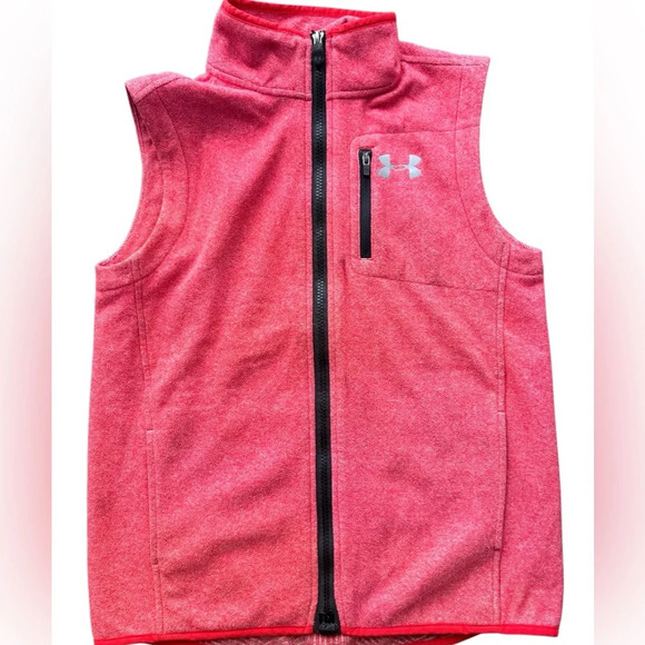 Under Armour Tommy Hilfiger boys red vest hoodie blue green shirts Sz YL/YXL - Picture 2 of 5